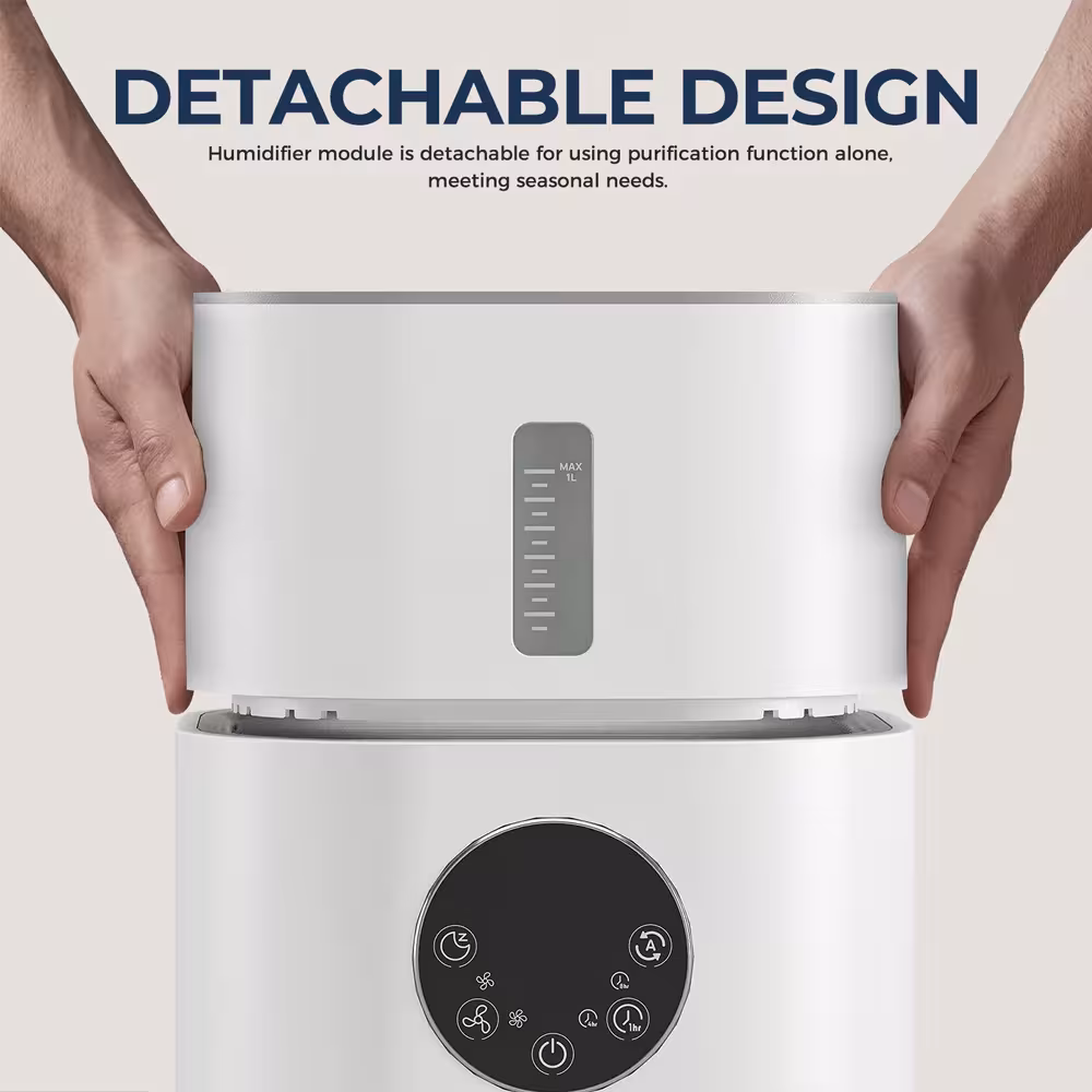 purificador de aire con humidificador