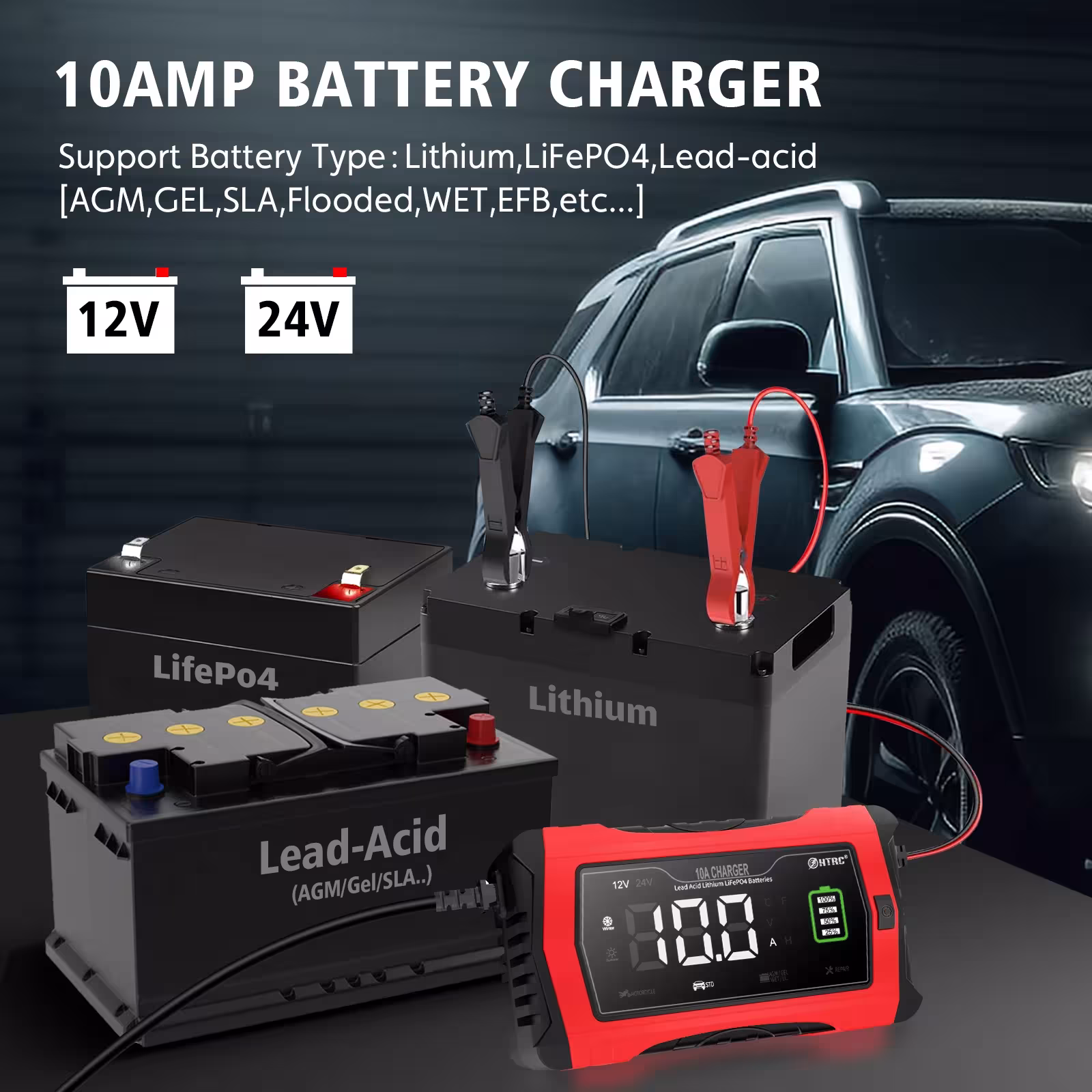 automatic battery charger