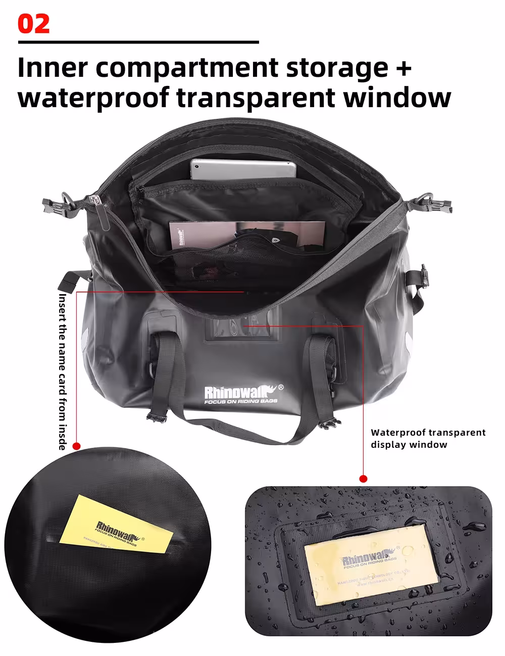 motorcycle seat bag