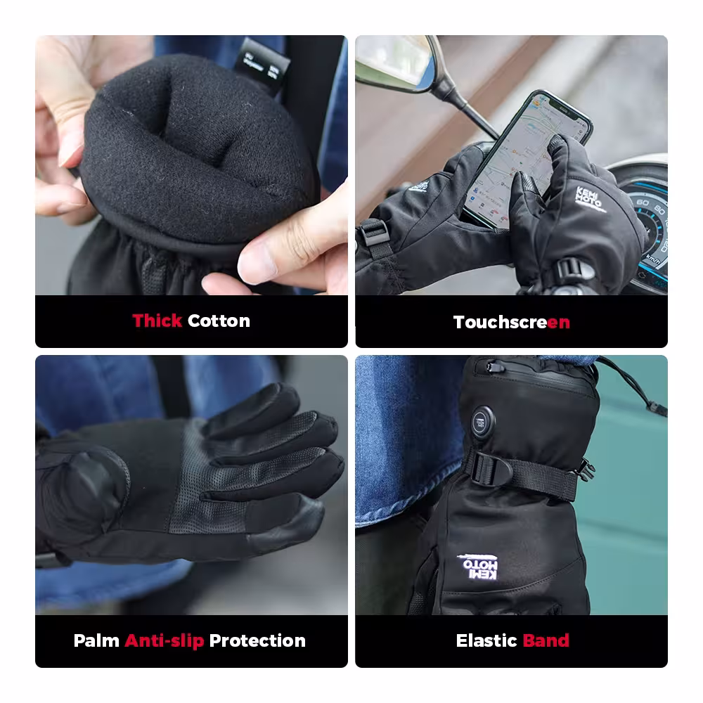 heated motorcycle gloves
