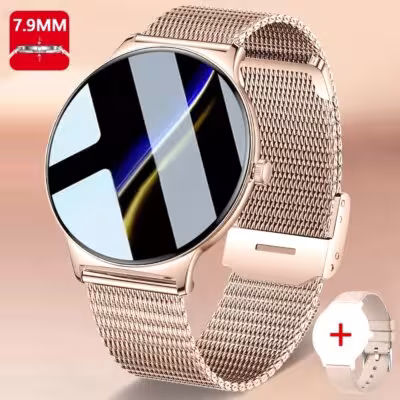 ChiBear Ultra mince mode Smart Horloge pour les femmes AROLED écran Bluetooth