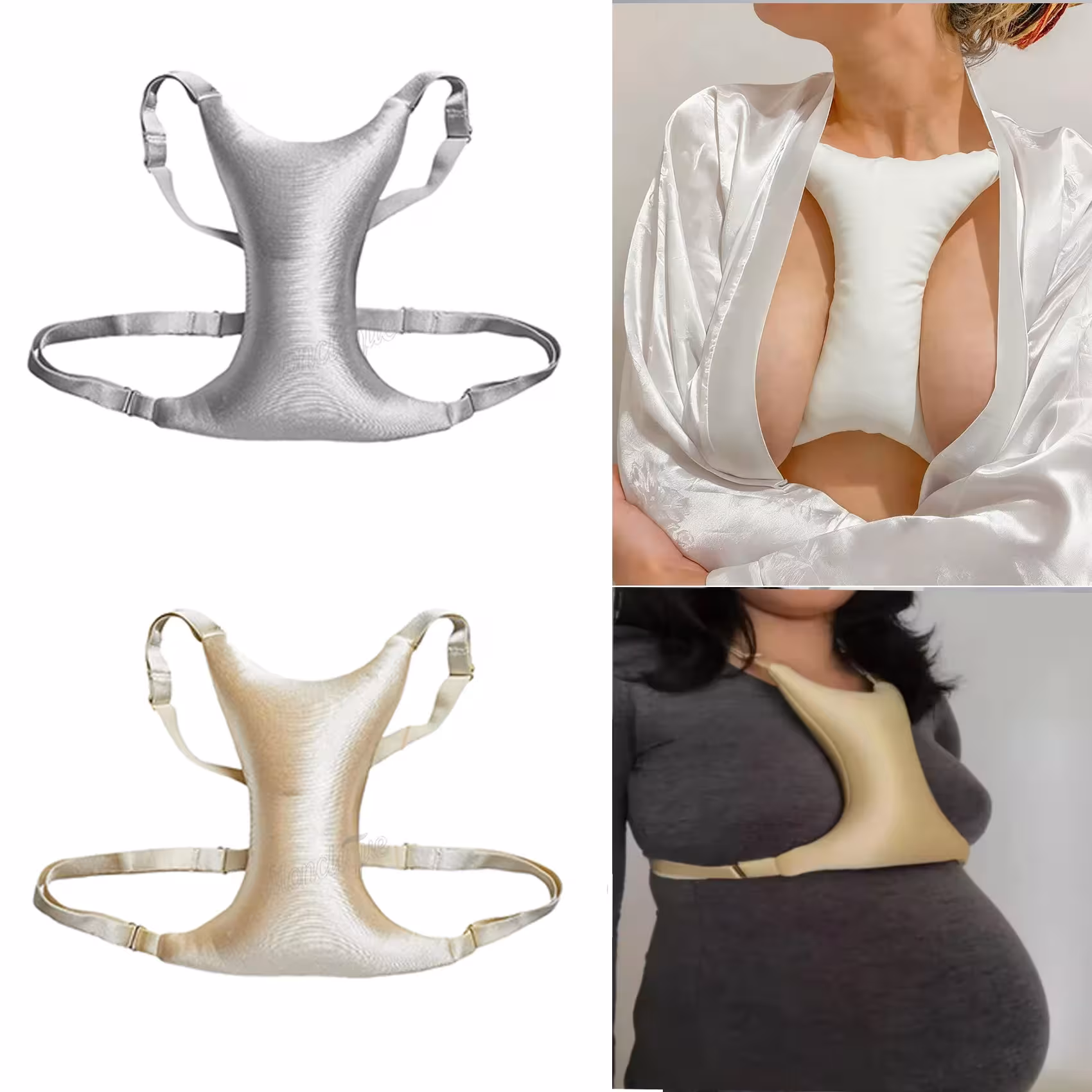 cuscino notturno per il décolleté