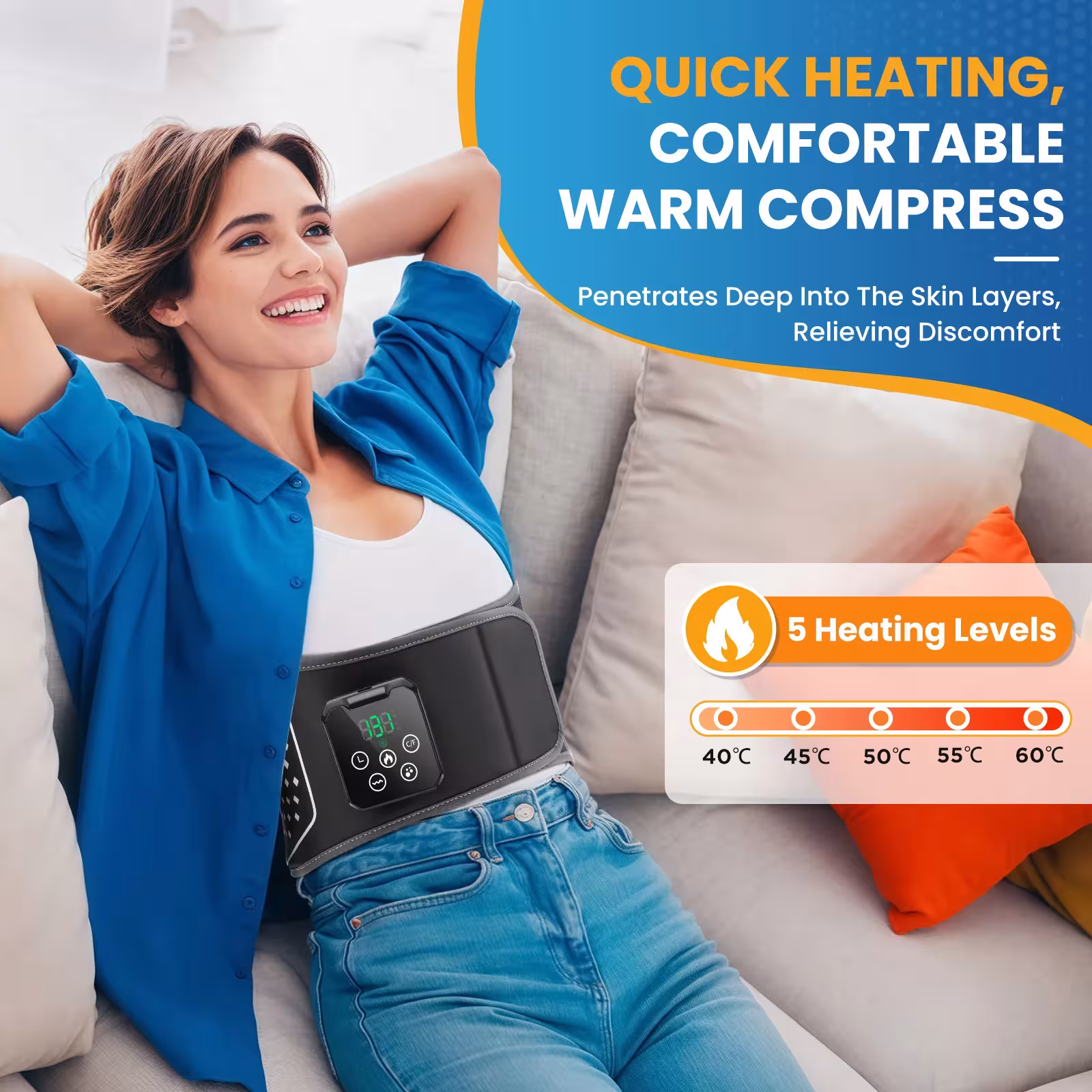 heating massage belt