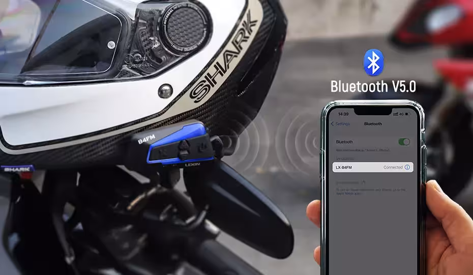 motorcycle Bluetooth helmet 10 riders