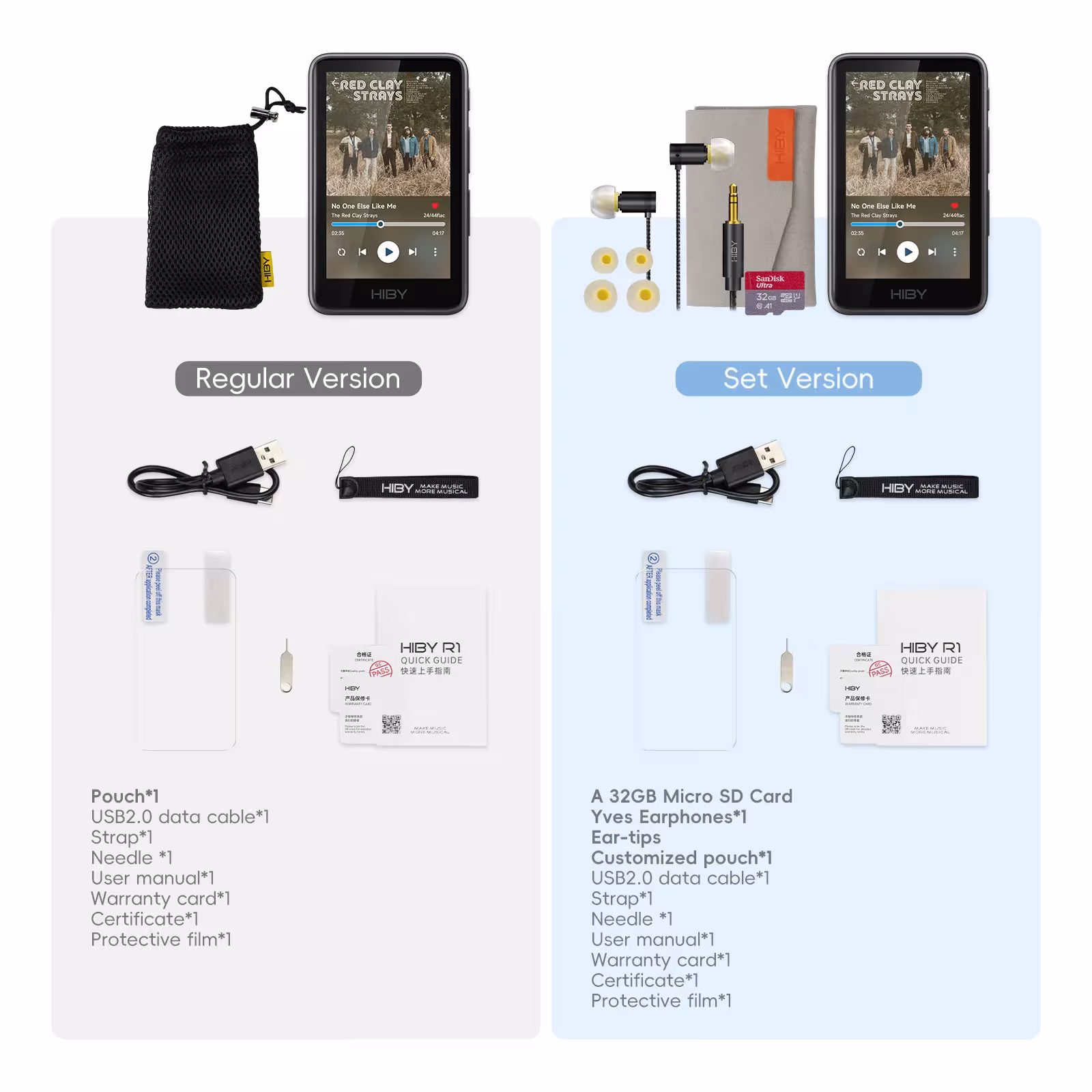 Lecteur audio HiFi DSD256