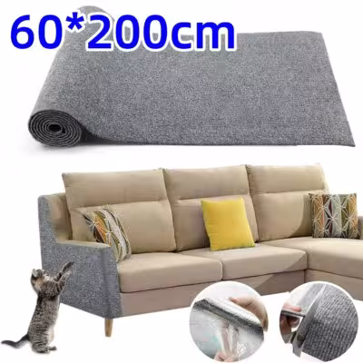 drappeggi per gatti autoscivolo 60x200cm per divani e protezione per mobili