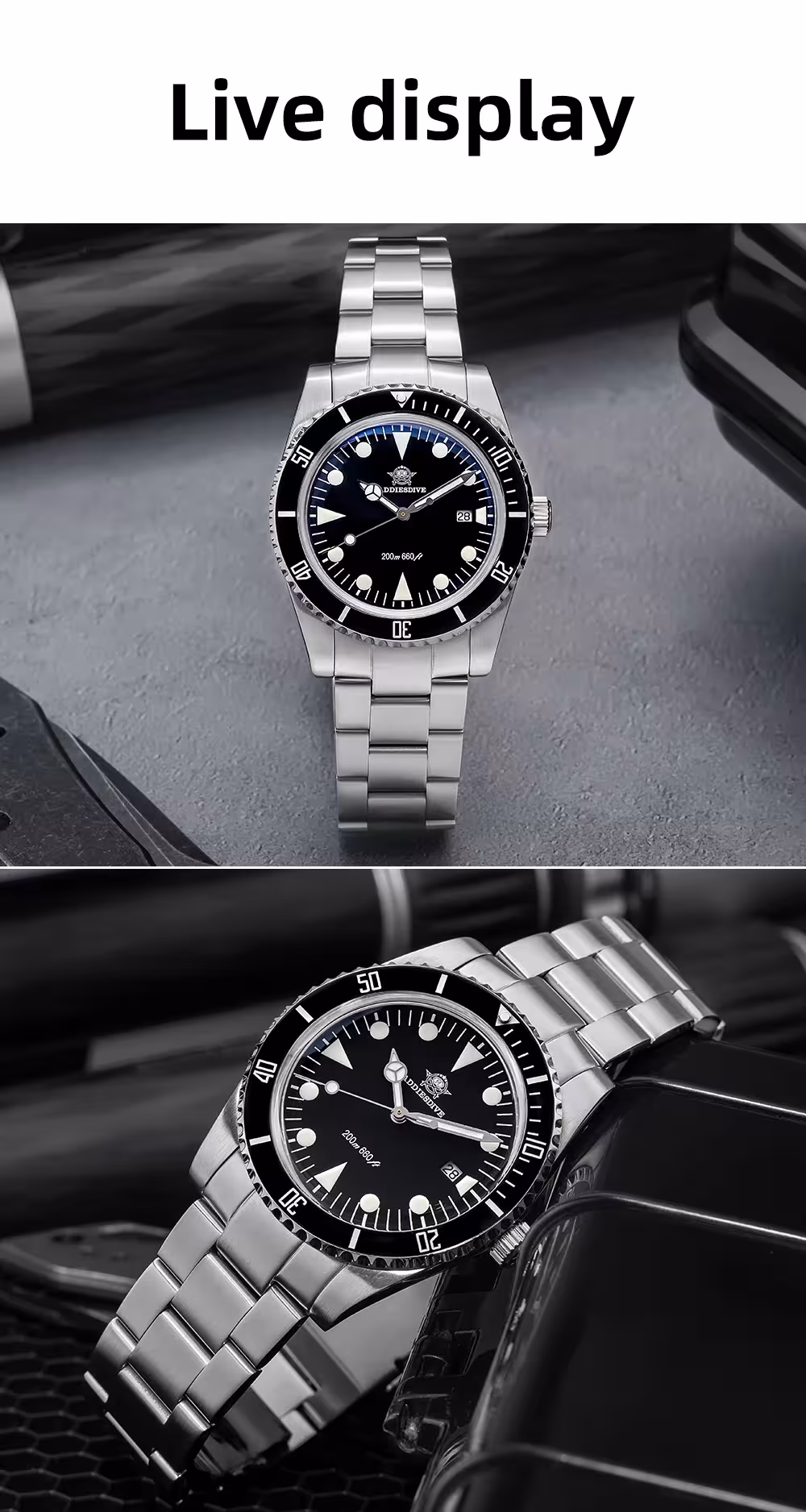 men's remote control watches 200m