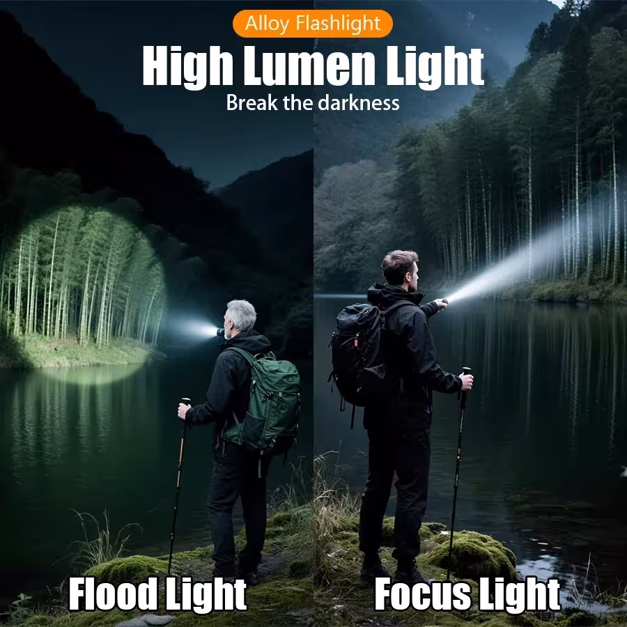 linterna táctica LED