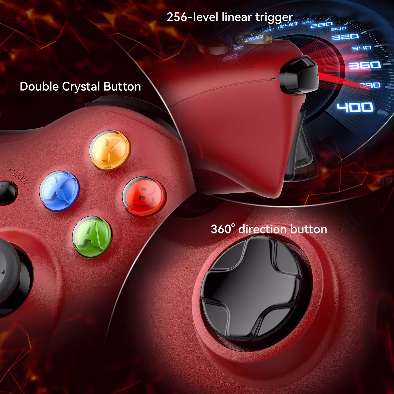 controlador inalámbrico Xbox 360