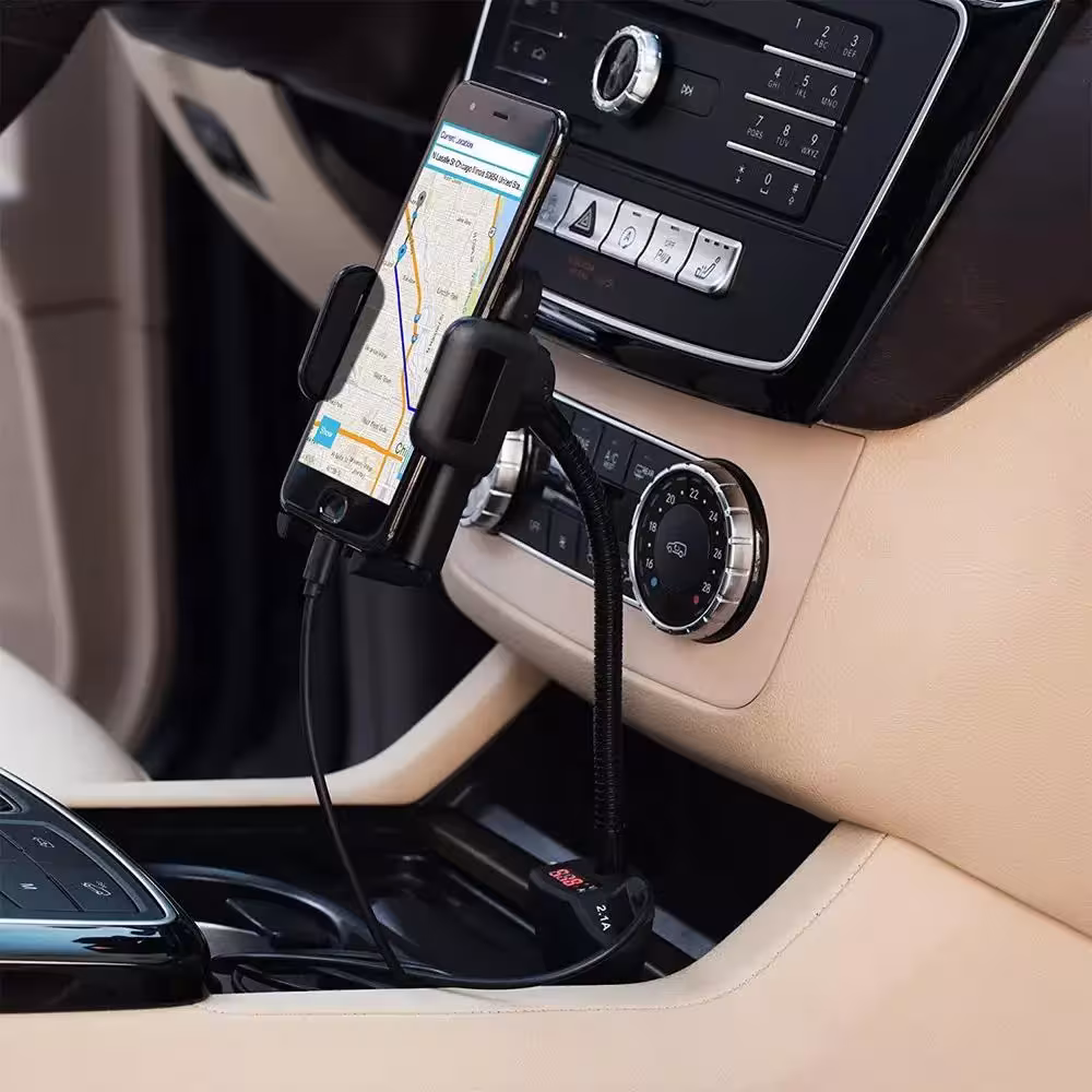 supporto per telefono da auto USB