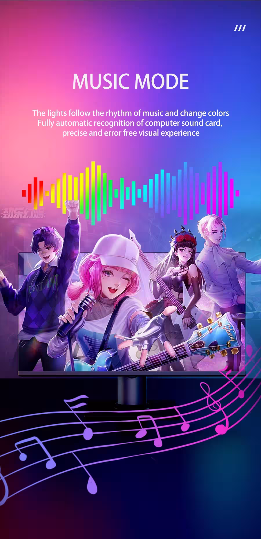 tira LED gaming