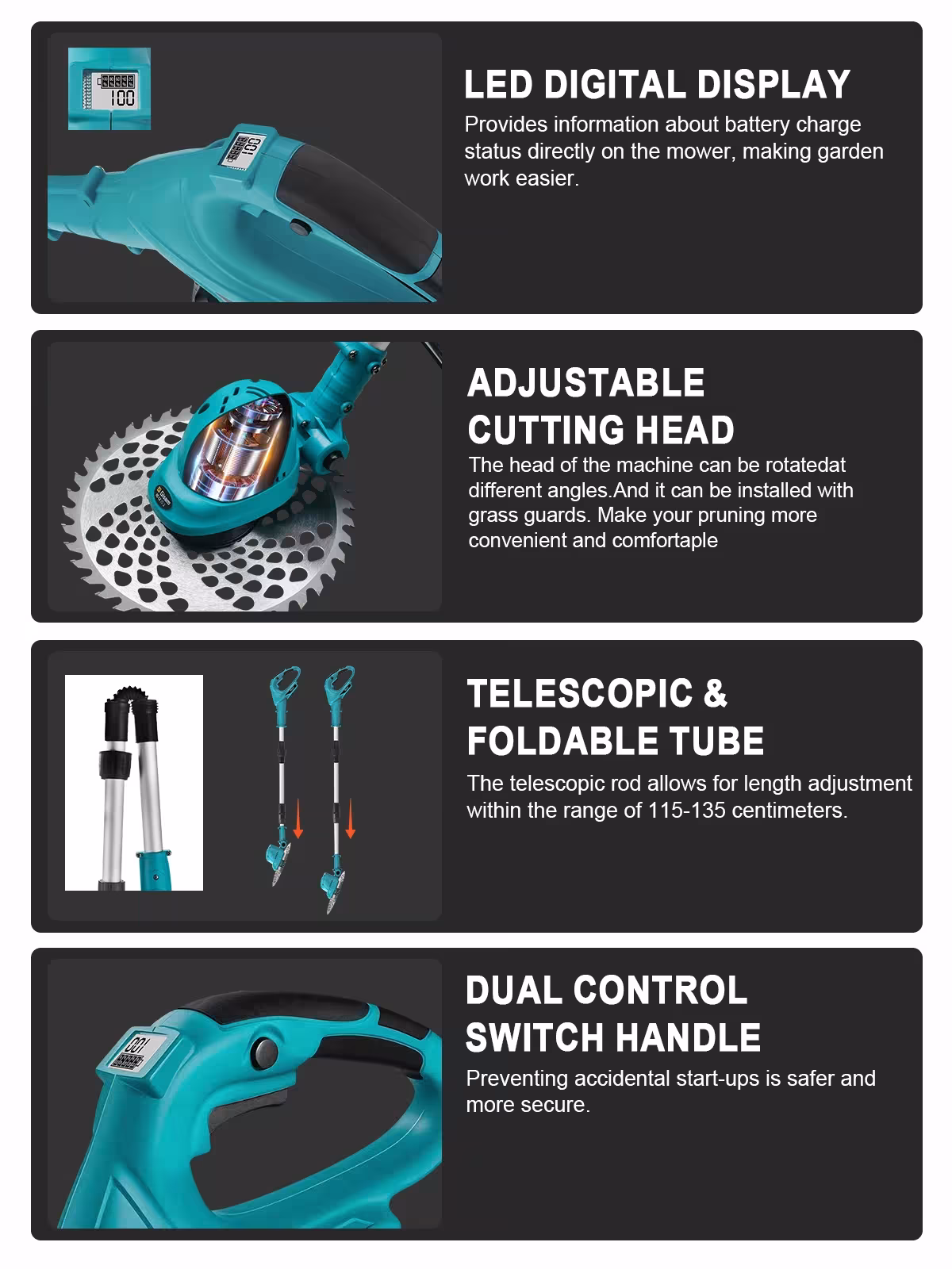 cordless electric lawn mower