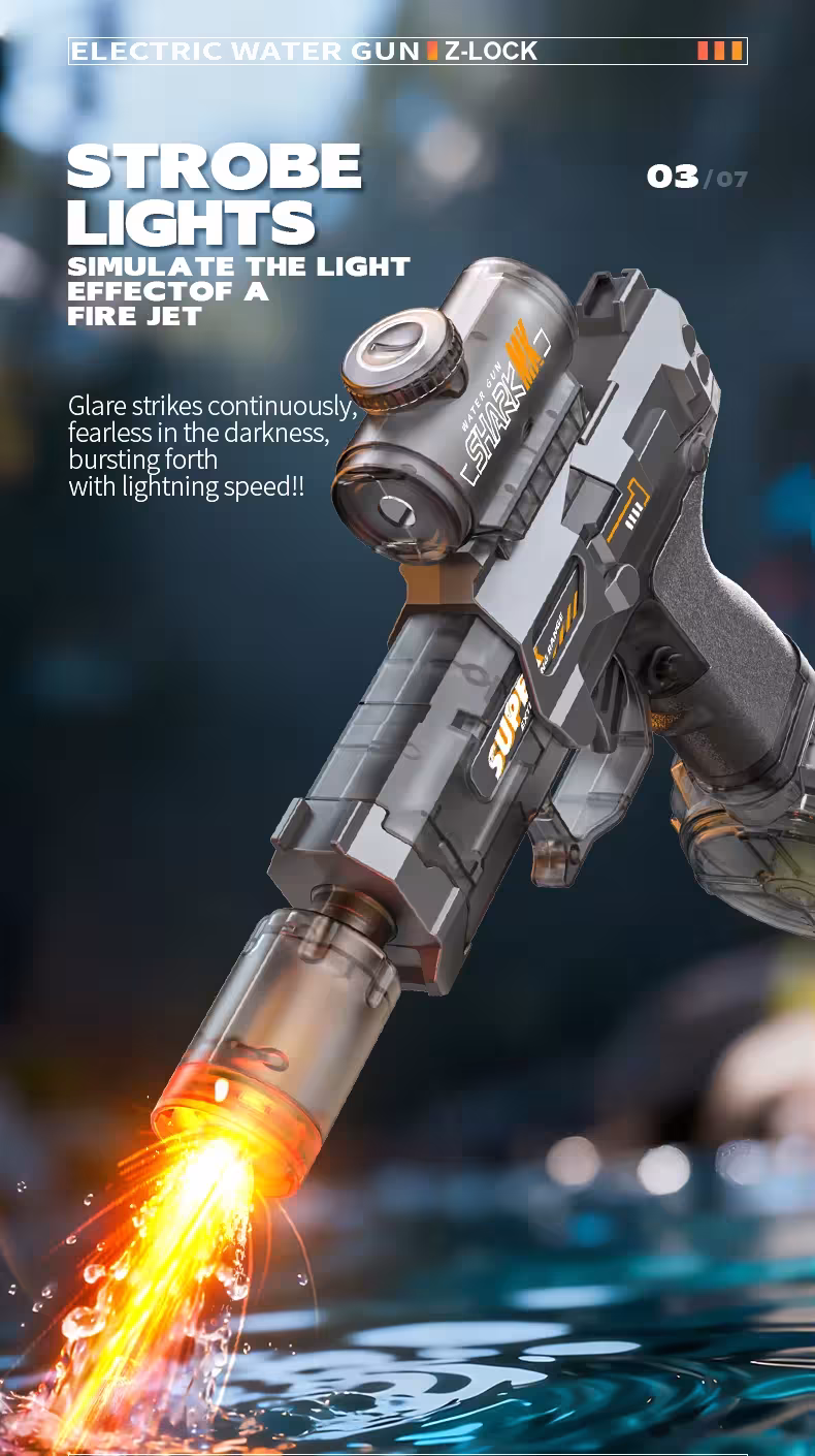 pistolet à eau électrique
