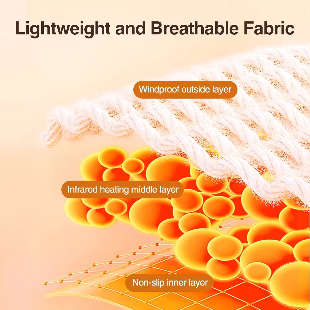 heated knee massage pad