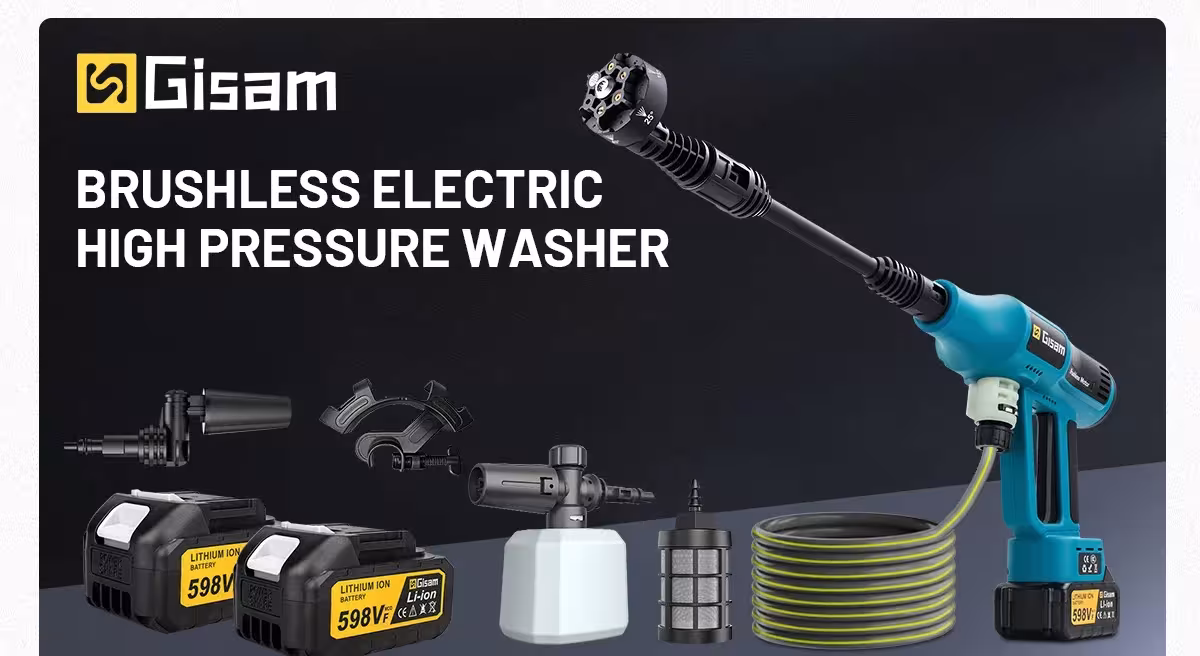 electric high pressure wash gun