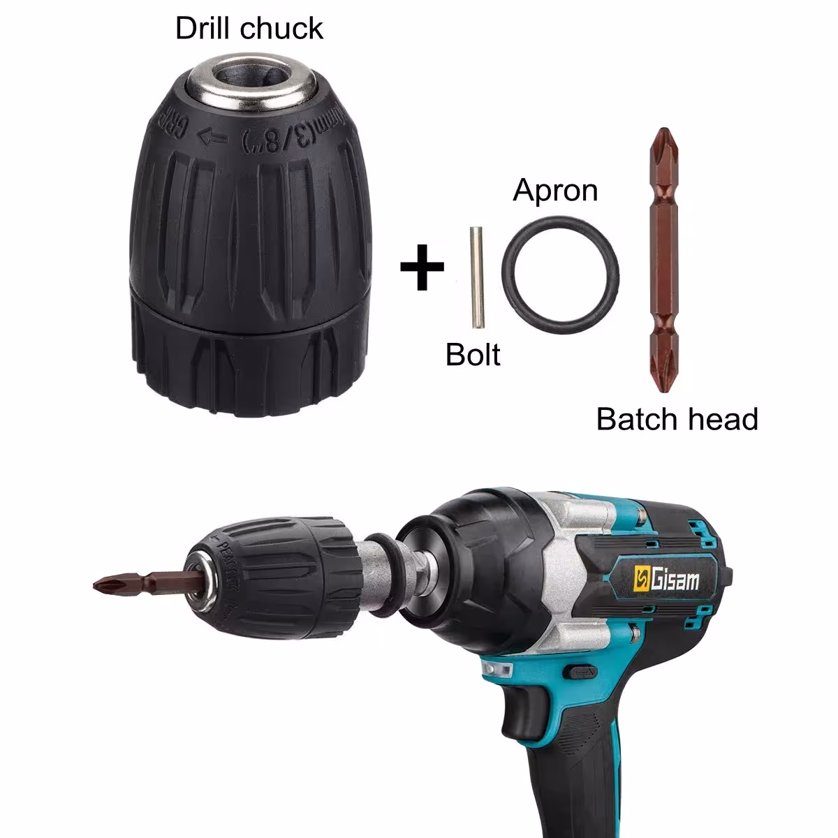 electric impact wrench adapter