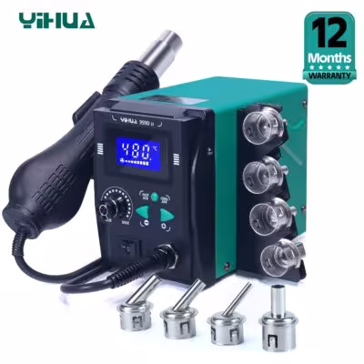 YIHUA 959D-II 700W hot air gun soldering station for telephone repair