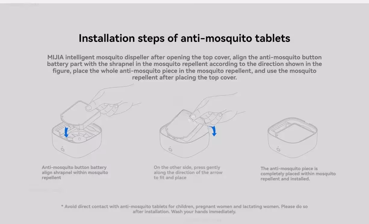 Mijia mosquito repellent tablet