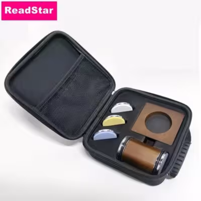 Afilador de cuchillos magnético con cuatro ángulos y cinco discos