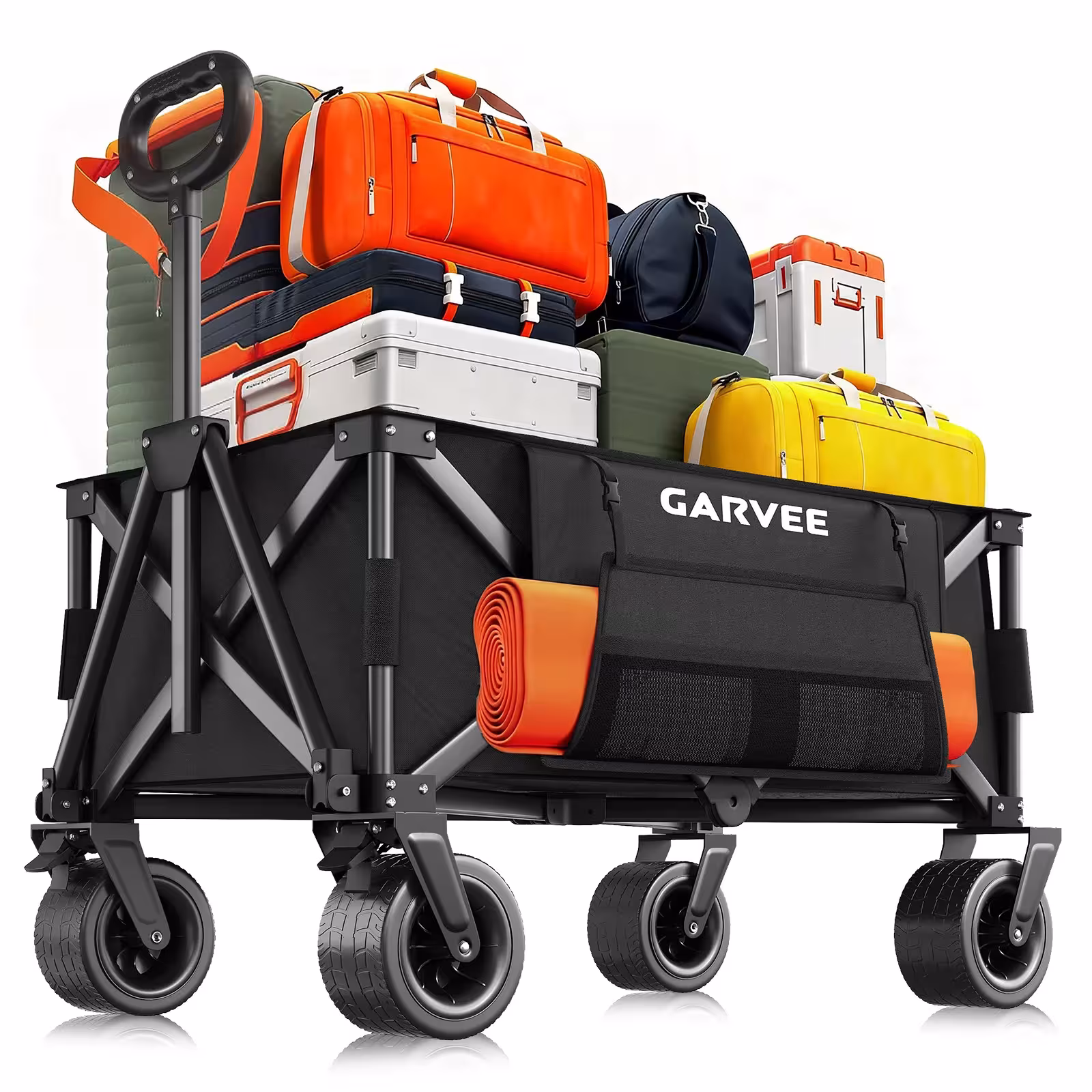 chariot de plage pliable