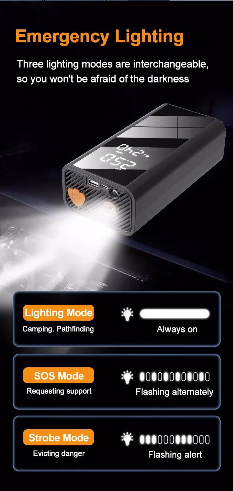 automobilio starteris power bank