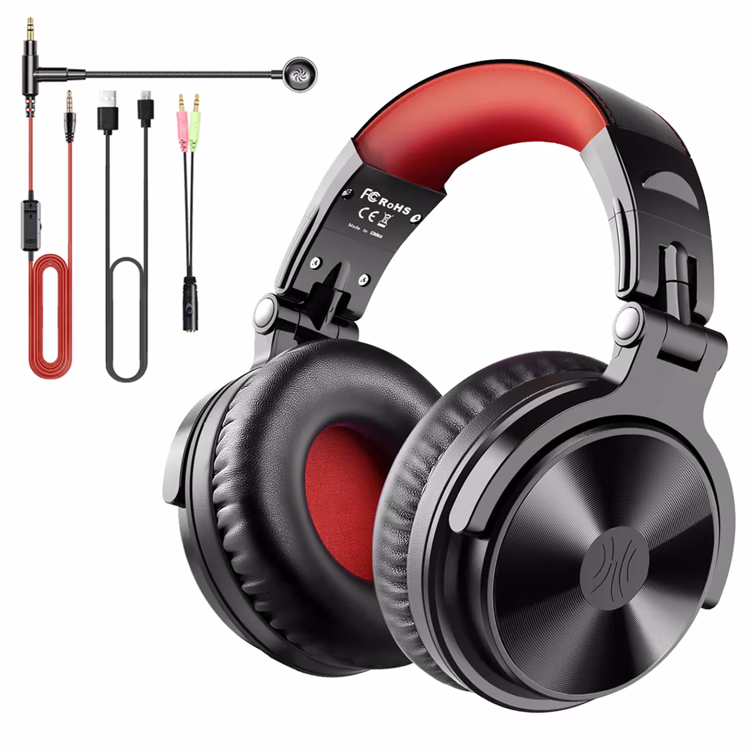 Casque de jeux sans fil Oneodio Pro-M Bluetooth 5.2 avec microphone amovible 110 heures