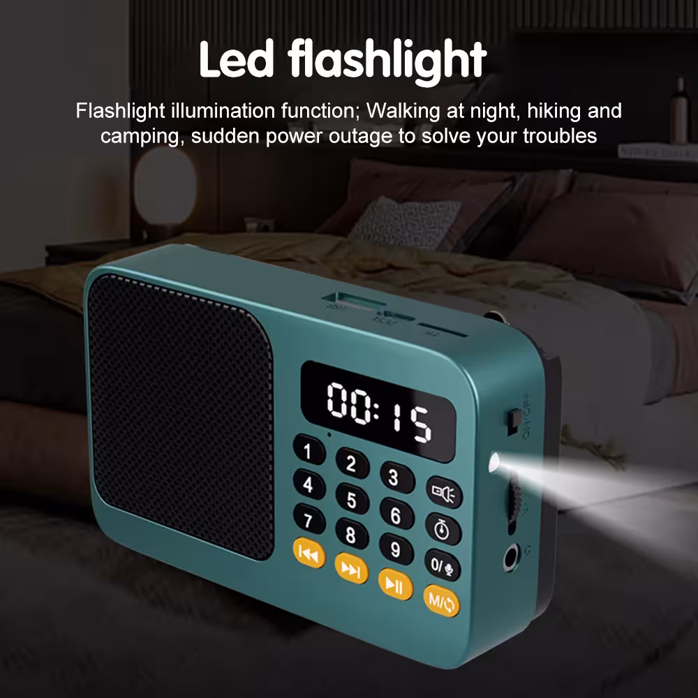 portable FM radio Bluetooth