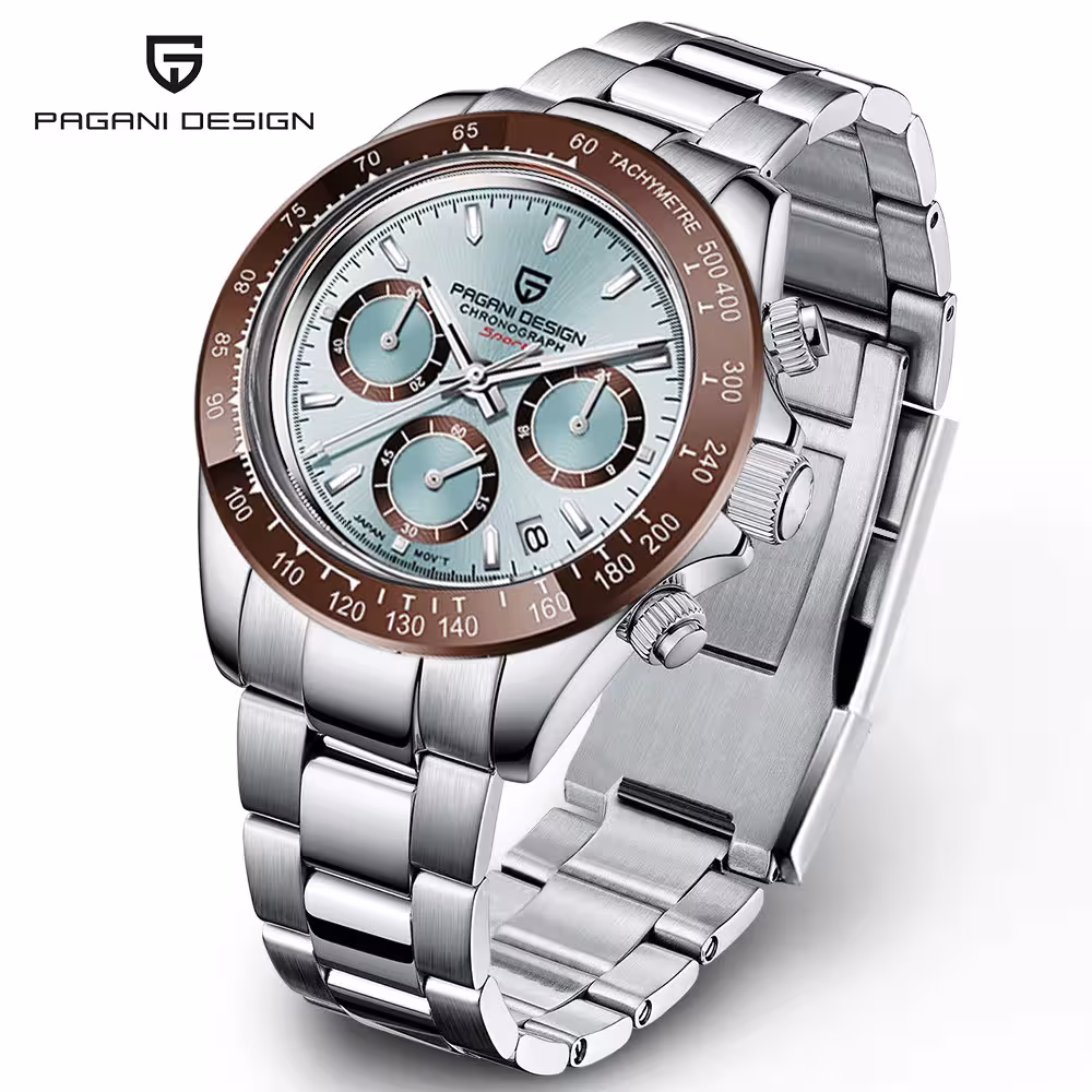 PAGANI Design 2026 orologio sportivo da uomo con vetro zaffiro