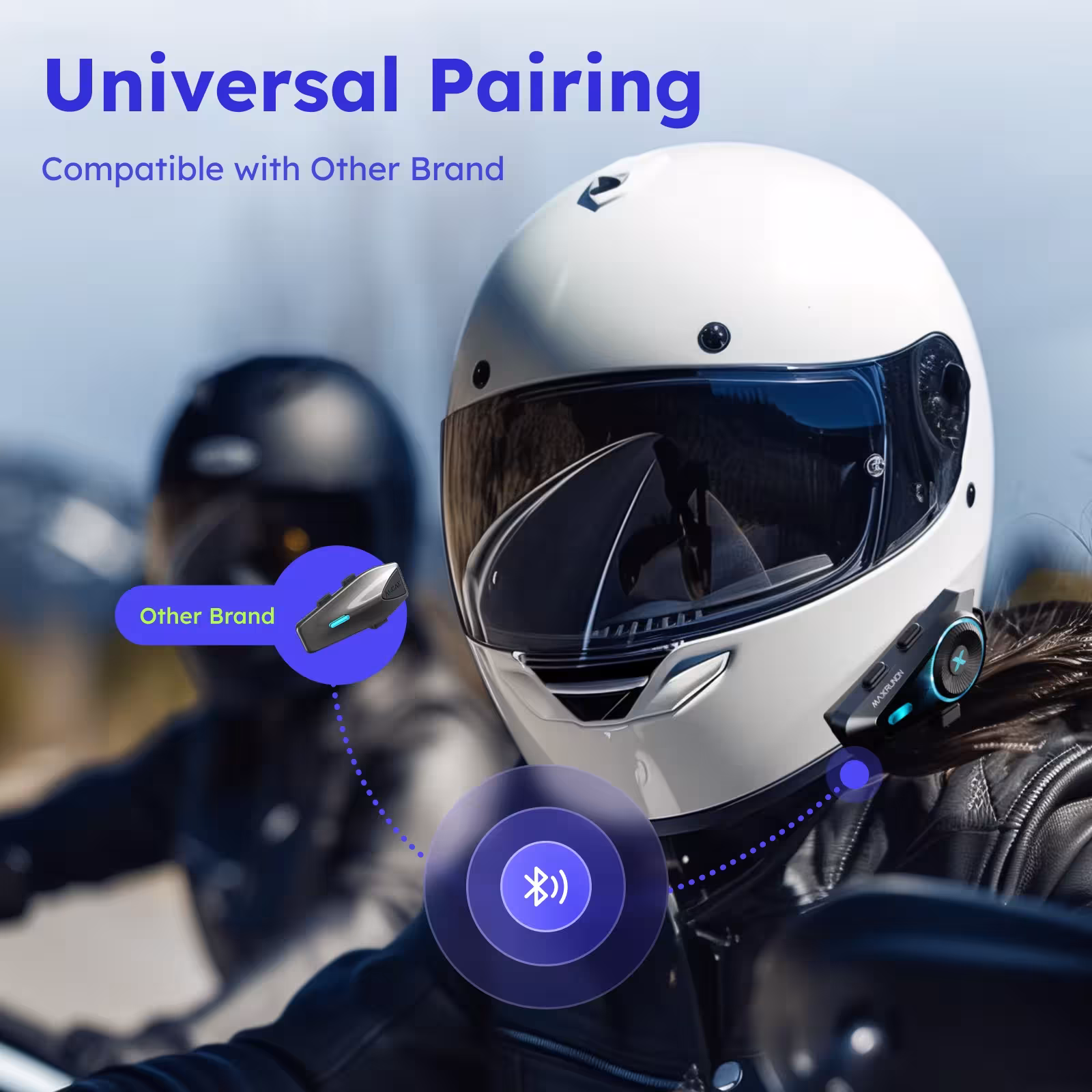 motorcycle Bluetooth intercom