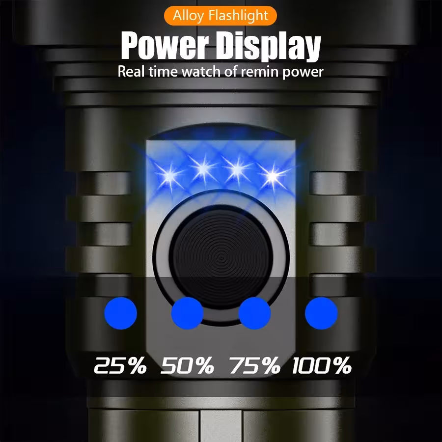 linterna táctica LED