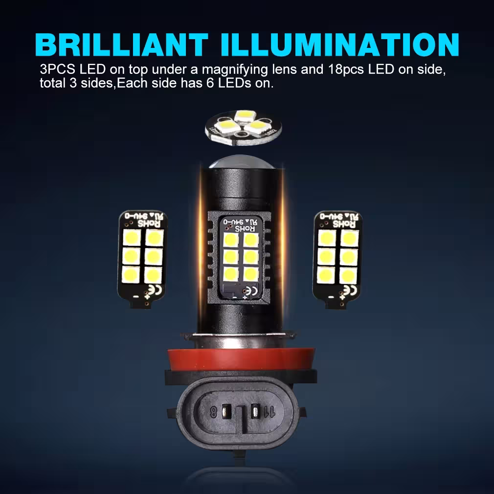 Faros LED para coche H8 H11