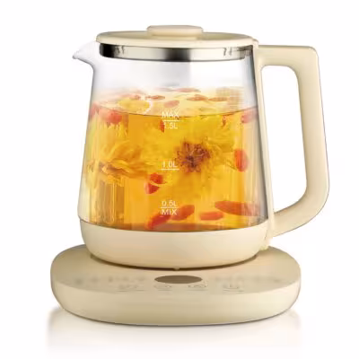 Bouilloire électrique en verre 1,5 l