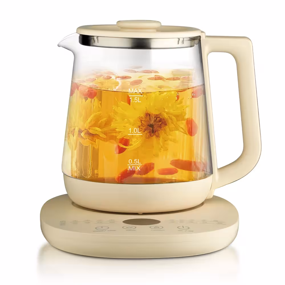 Elektrinis stiklinis virdulys 1,5 l