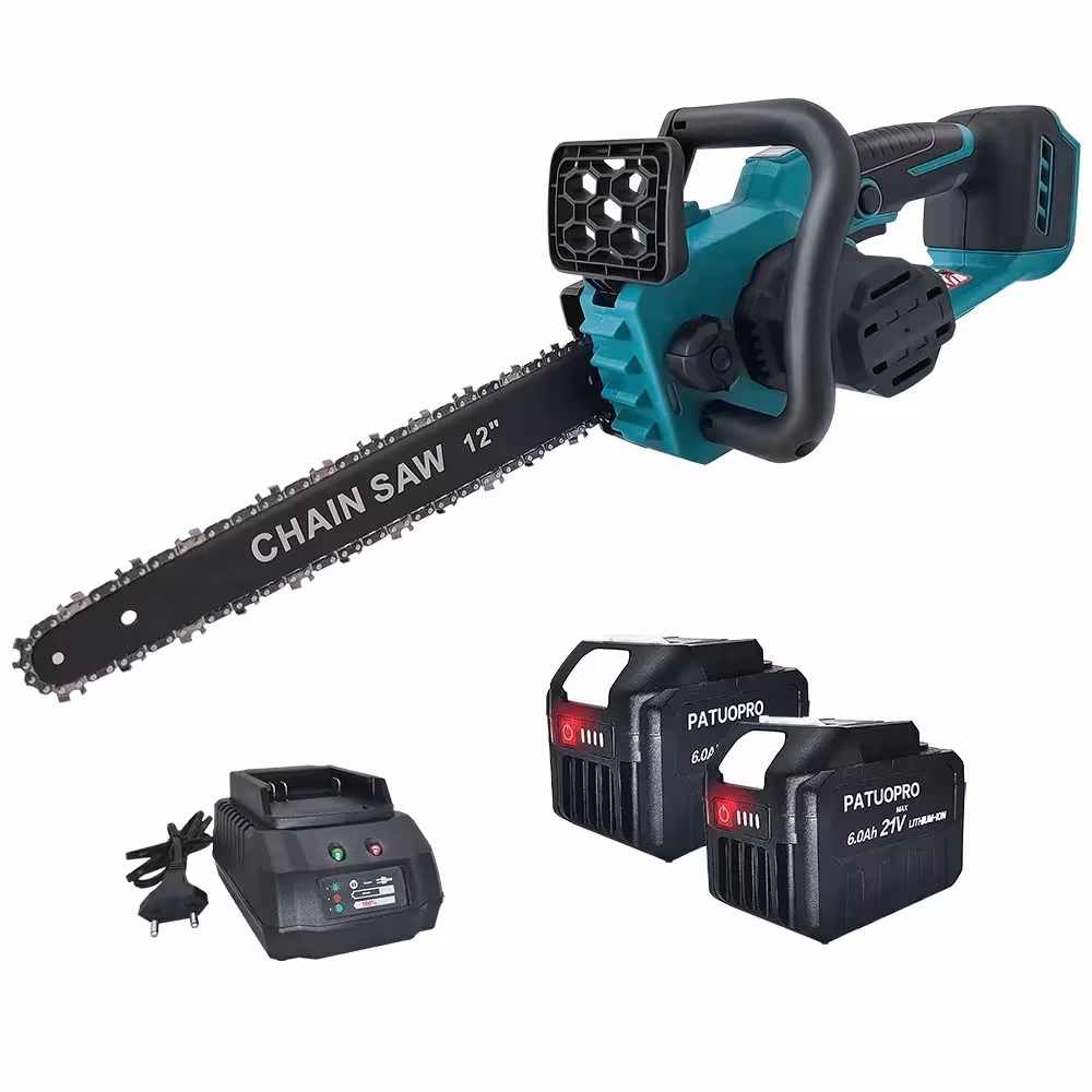 Cadena inalámbrica de 12 pulgadas sierra Makita 18V batería para corte de madera