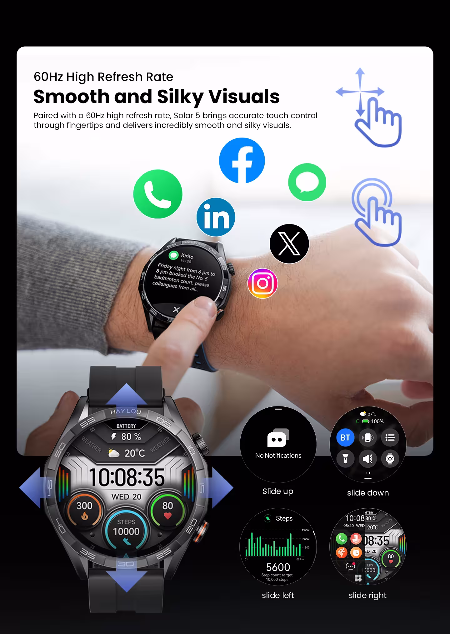 reloj inteligente para hombre