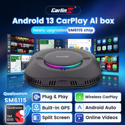 Carlinkit Android 13 TV box CarPlay