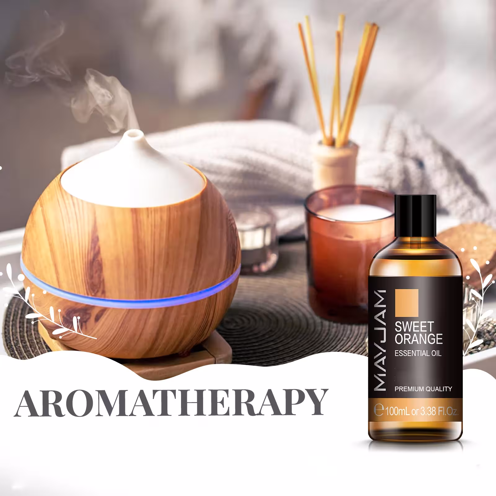 huile essentielle pour aromathérapie