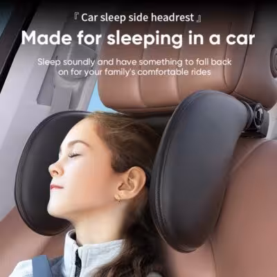 Cojín de cuello de coche ajustable con espuma de memoria