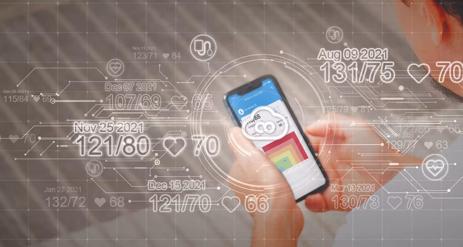blood pressure monitor Bluetooth