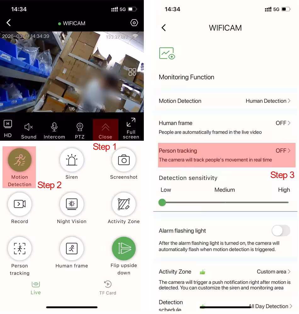 Smart Wireless Camera Kit AI