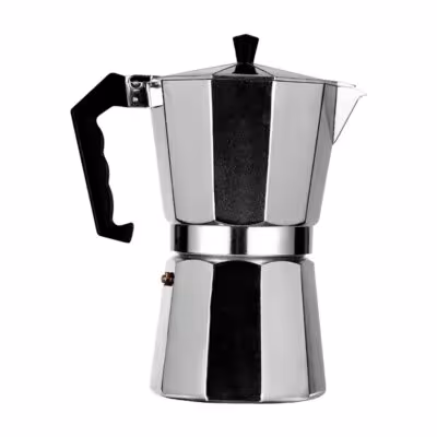 Cafetière italienne Mocha en aluminium, octogonale, portable