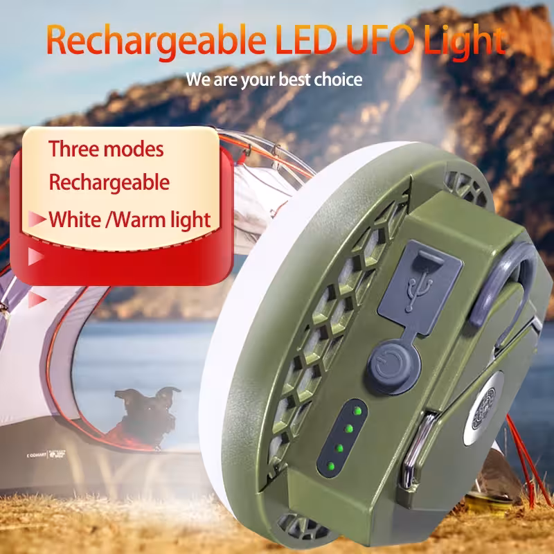 linterna LED portátil con imán