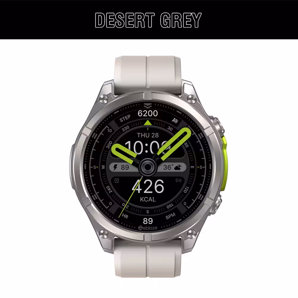 Zeblaze VIBE 8 Smartwatch mit 1,43-Zoll-AMOLED-Display, Sprachalarm und Herzfrequenzmessung