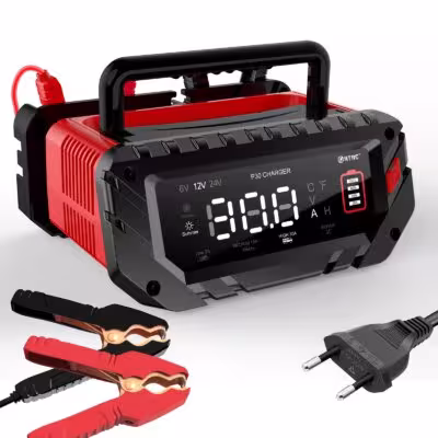 Caricabatteria per auto HTRC 26A / 30A / 40A 6V / 12V / 24V LifePO4