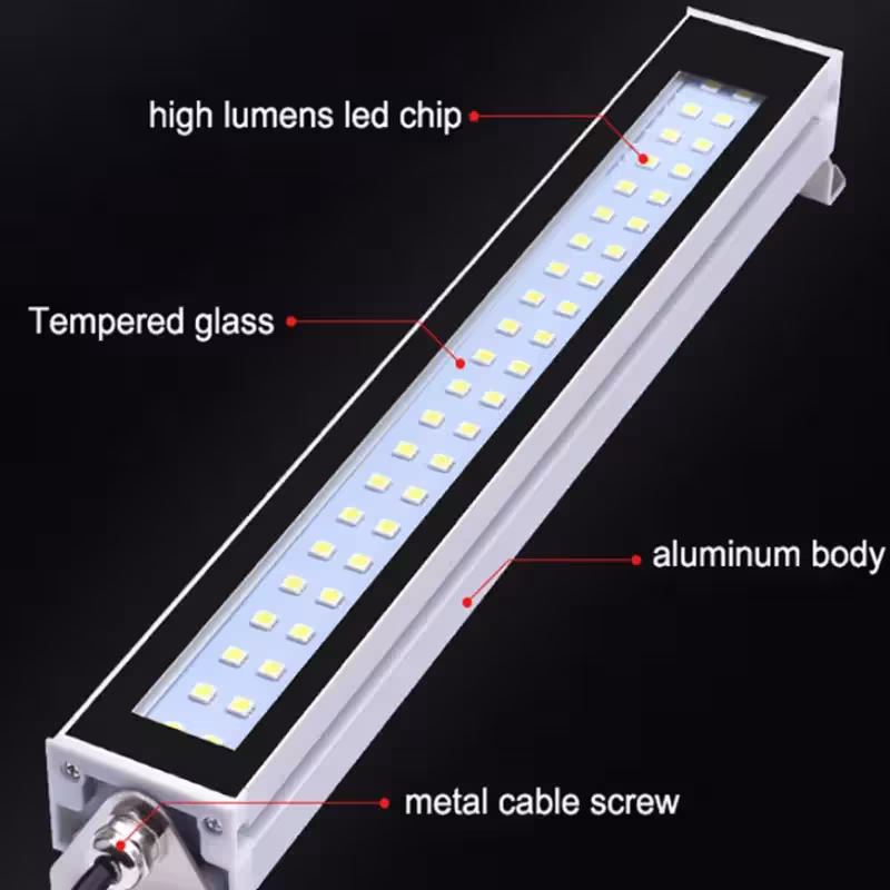 Luz de trabajo LED para gafas