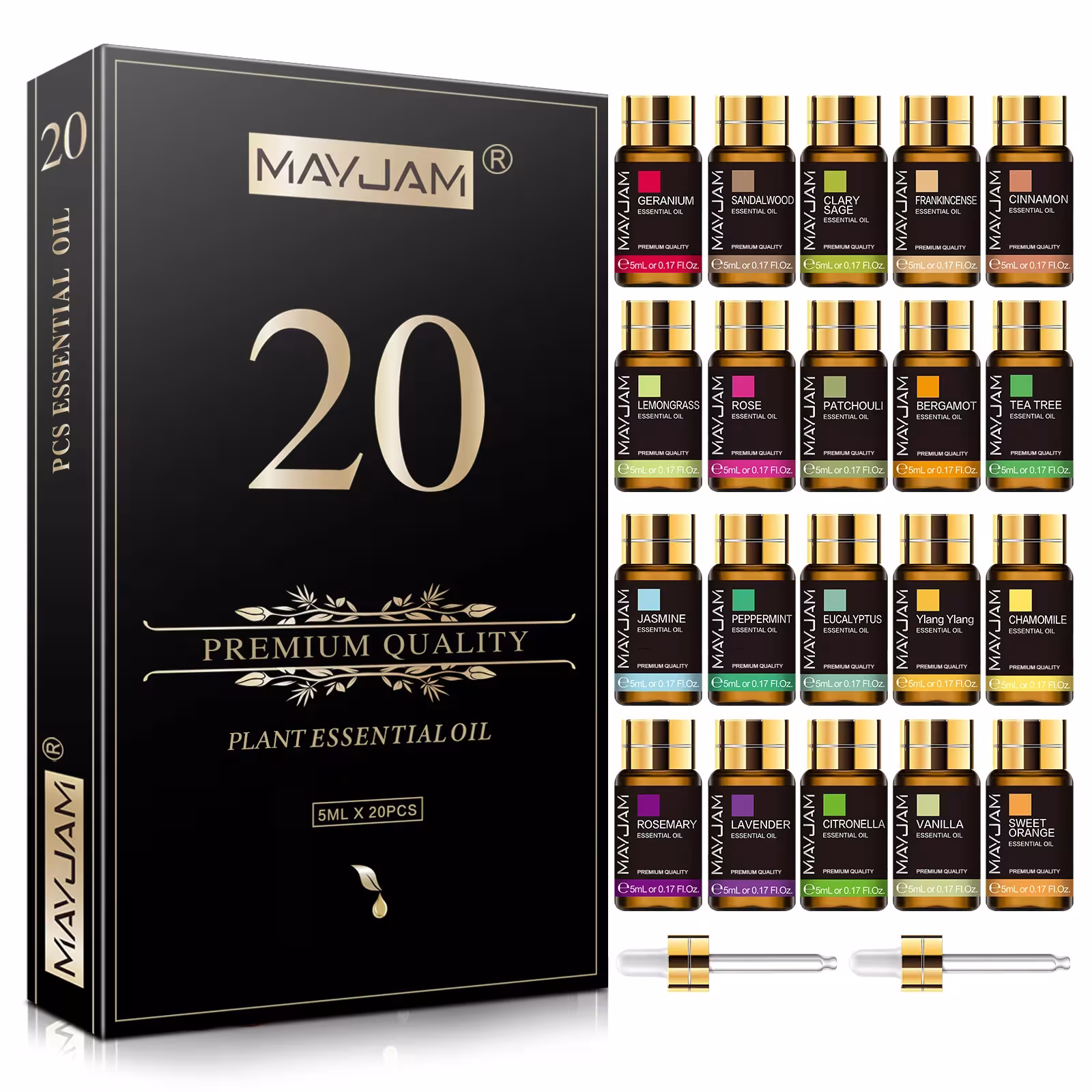 Coffret d'huiles essentielles 20.