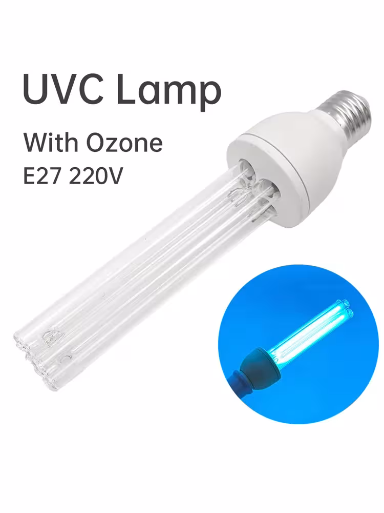 Lámpara de luz UV C para la limpieza de aire