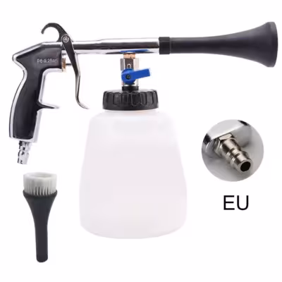 Pistola de limpieza neumática Tornado para interiores de automóviles, soplador de polvo ciclónico