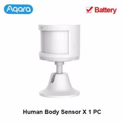 Sensor de movimiento Aqara para el cuerpo humano sensor PIR WiFi inalámbrica Zigbee