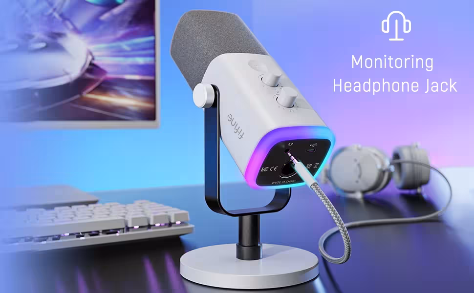 microphone dynamique XLR USB